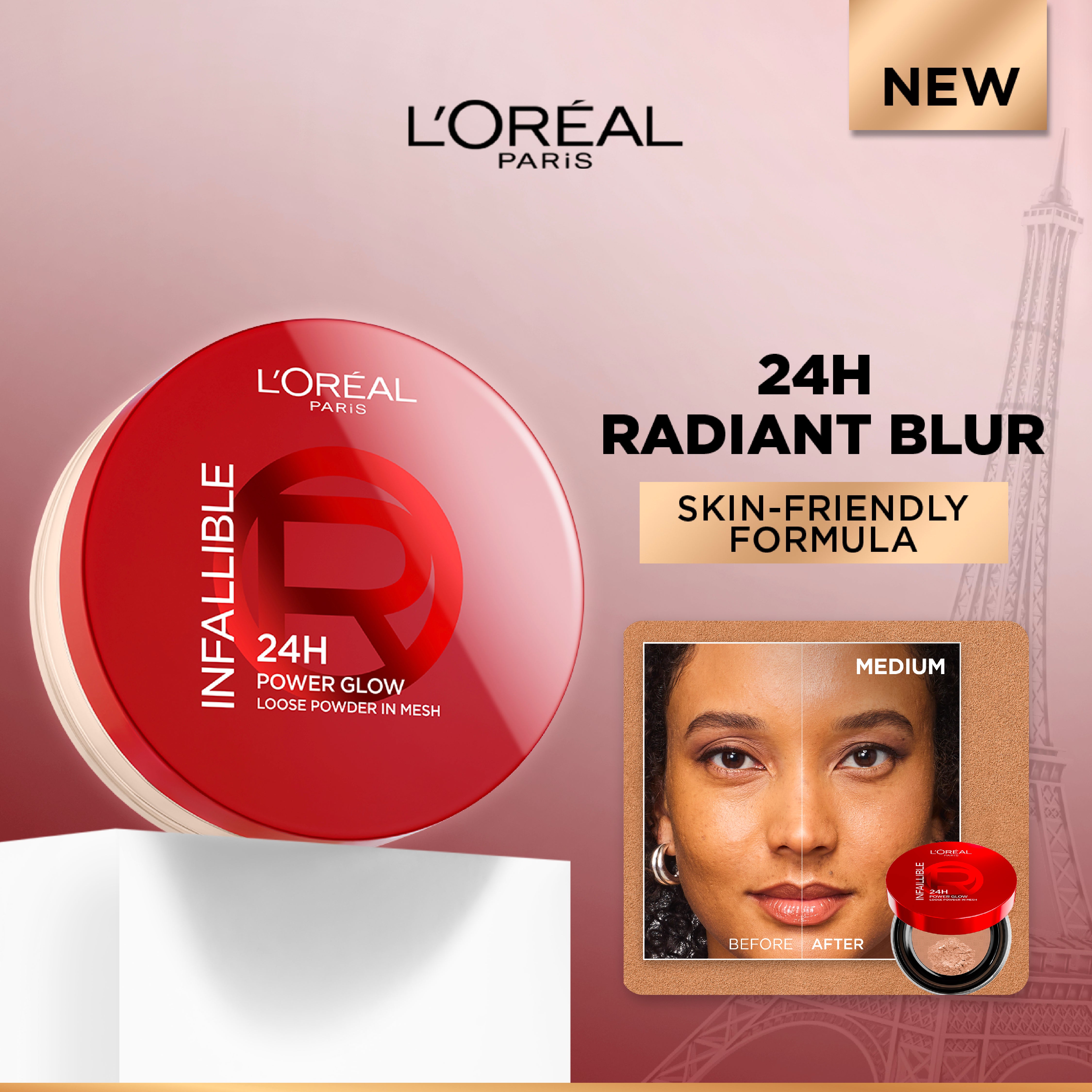Infaillible 24H Glow Loose Powder Set Duo
